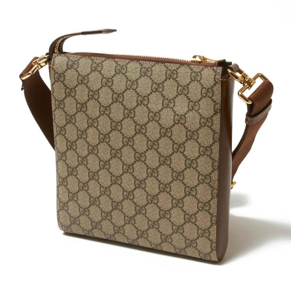 Gucci Crossbody Bag Gg Supreme Messenger Bag Beige View 4